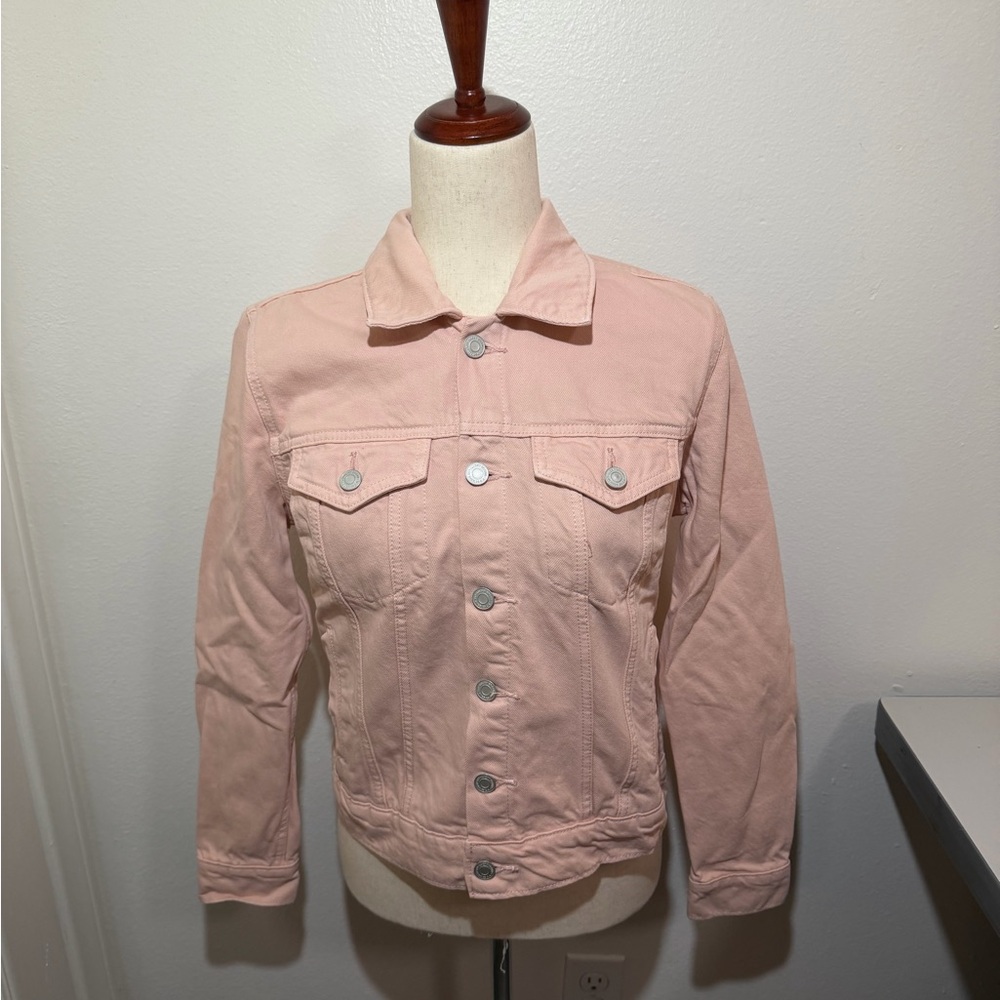 Lucky Brand Light Pink Jean Jacket